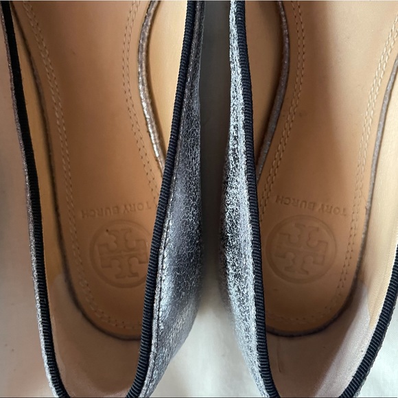 TORY BURCH ‘Vanessa’ Embellished Crystal Bow Flat 5.5 - Picture 5 of 13